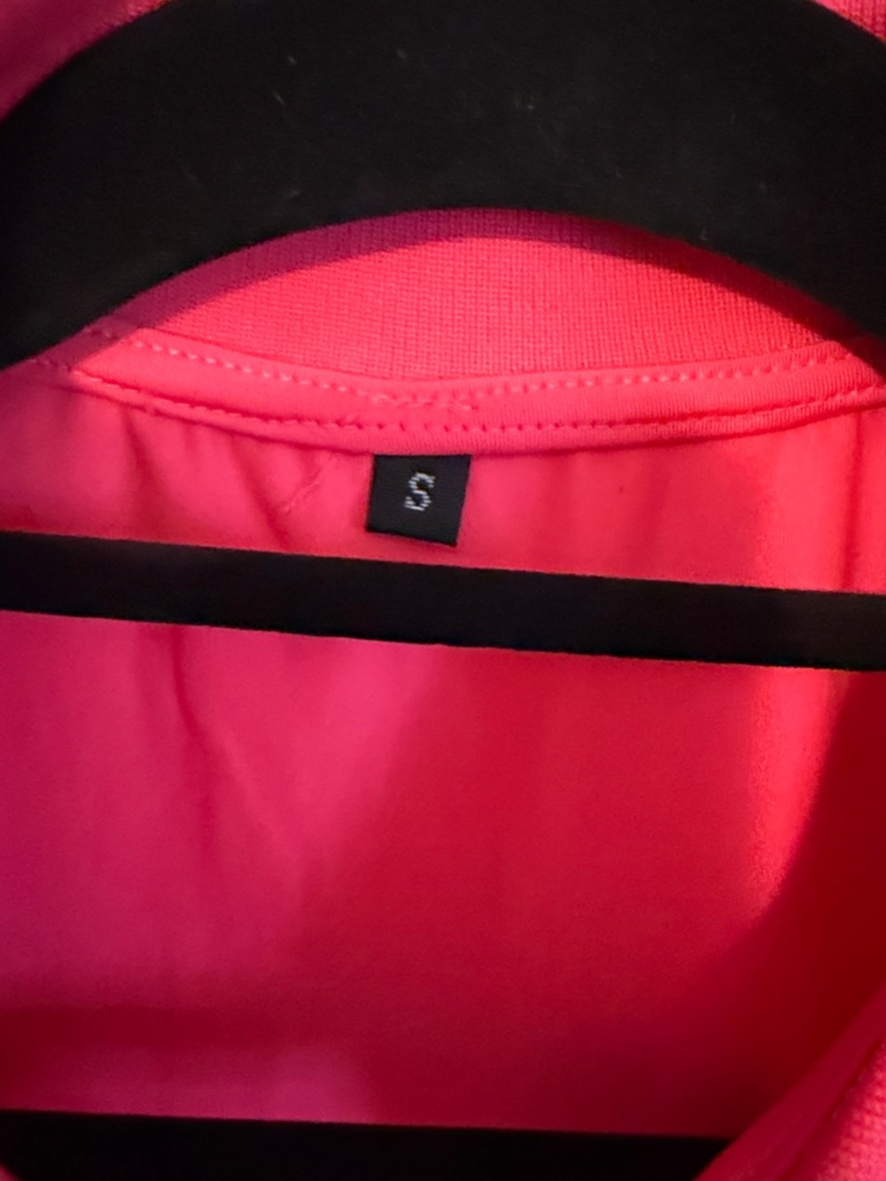 FKEEP Pink Zip Polo dress with matching bike shorts NWT women’s small - Picture 5 of 8